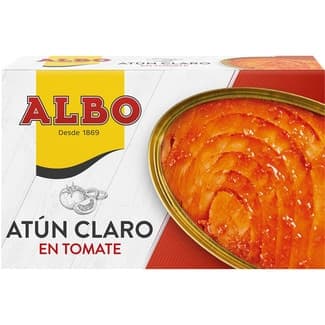 Atún claro en tomate lata 82 g neto escurrido - Albo