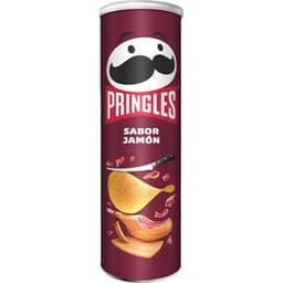 Aperitivo frito de patata sabor jamón lata 185 g - Pringles