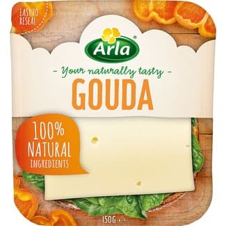 Queso gouda de vaca elaborado con leche pasteurizada en lonchas envase 150 g - Arla