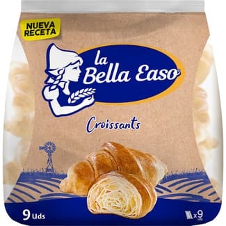 Croissants envasados individualmente 9 unidades bolsa 270 g - La Bella Easo
