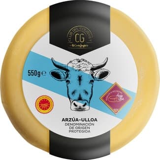 Queso de leche de vaca DOP Arzúa-Ulloa pieza 550 g - Club Del Gourmet