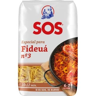 Fideuá N.3 paquete 500 g - Sos