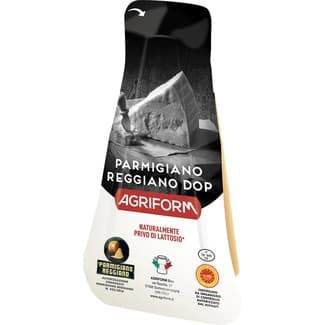 Queso italiano de vaca elaborado con leche cruda DOP Parmigiano Reggiano cuña 200 g - Agriform