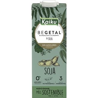 Bebida de soja sin azúcares añadidos brik 1 l - Kaiku Begetal