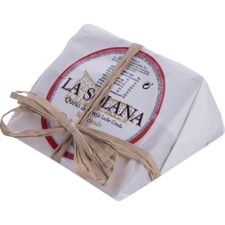 Queso semicurado de oveja elaborado con leche cruda cuña 260 g - La Solana