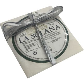 Queso curado de oveja en aceite elaborado con leche cruda cuña 260 g - La Solana