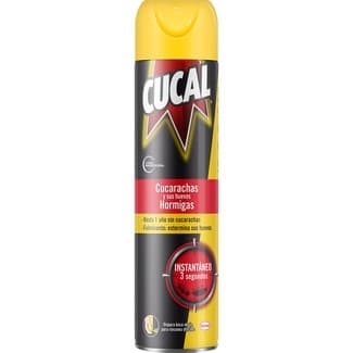 Insecticida instantáneo para cucarachas y hormigas spray 400 ml - Cucal