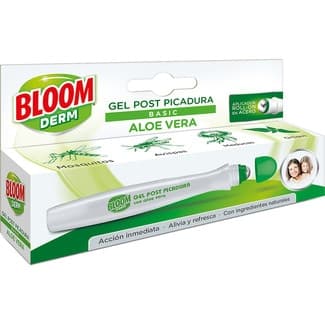 Derm gel post picadura Basic en roll-on con Aloe Vera envase 10 ml - Bloom