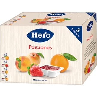 Confituras surtidas estuche 8 unidades 25 g - Hero