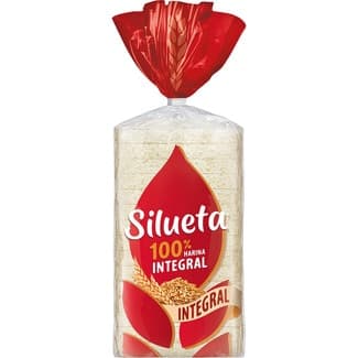 Pan de molde sin corteza 100% integral bolsa 450 g - Bimbo