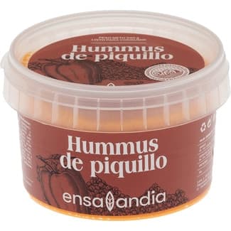 Hummus de piquillo tarrina 240 g - Ensalandia
