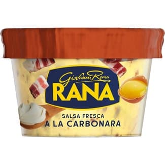 Salsa fresca a la carbonara envase 180 g - Giovanni Rana