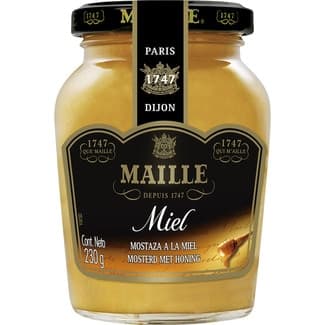 Mostaza a la miel frasco 230 g - Maille