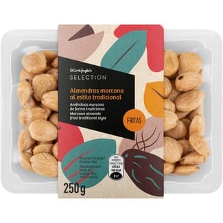 Almendras marcona al estilo tradicional fritas tarrina 250 g - El Corte Ingles Selection