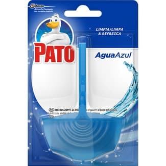 Colador WC Agua Azul envase 1 unidad aparato + recambio - Pato