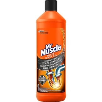 Forza desatascador en gel para cocina y baño botella 1 l - Mr Muscle