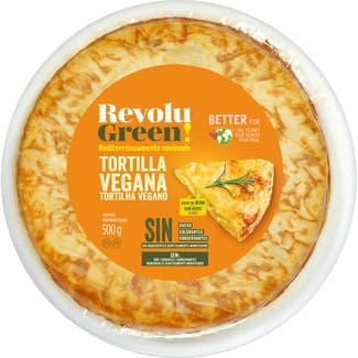 Tortilla vegana con aceite de oliva envase 500 g - Revolugreen