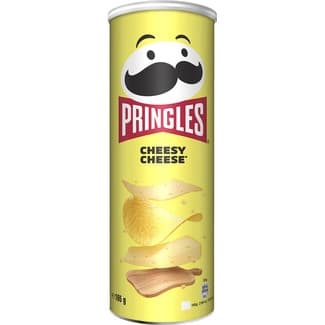 Aperitivo frito de patata sabor Cheesy Cheese lata 165 g - Pringles