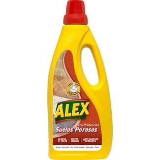 Cera protección anti-manchas para suelos porosos botella 750 ml - Alex
