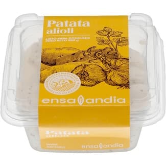 Patata alioli tarrina 250 g - Ensalandia