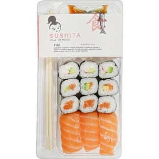 Fuji sushi variado 12 piezas bandeja 225 g - Sushita
