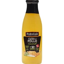 Caldo de pollo gourmet botella 725 ml - Pedro Luis