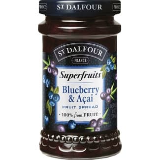 Superfruits mermelada de arándanos y açai frasco 170 g - St. Dalfour