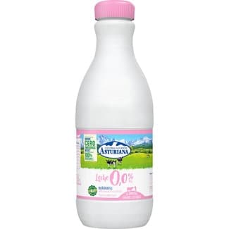 Leche desnatada 0,0% Materia Grasa botella 1,5 l - Asturiana