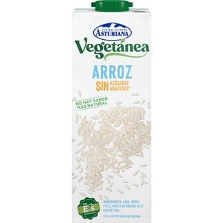Bebida de arroz sin azúcares añadidos brik 1 l - Asturiana Vegetanea