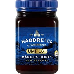 Miel de manuca UMF 16+ bote 250 g - Haddrell's