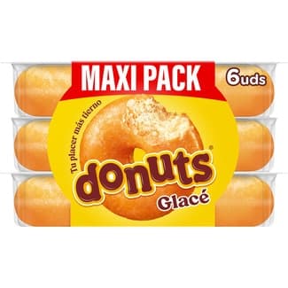 Glacé 6 unidades estuche 312 g - Donuts