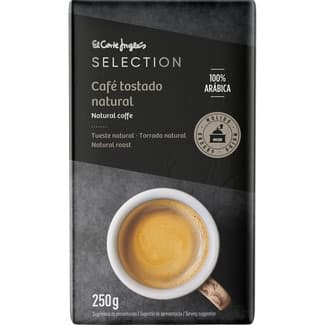 Café molido natural 100% arábica paquete 250 g - El Corte Ingles Selection