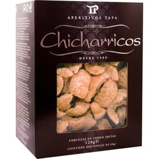 Chicharricos cortezas de cerdo fritas envase 120 g - Tapa