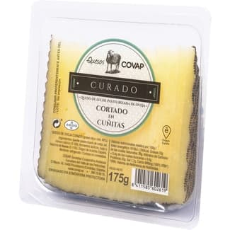 Queso curado de oveja elaborado con leche pasteurizada cortado en cuñitas cuña 175 g - Covap
