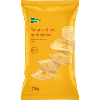 Patatas fritas onduladas sin gluten bolsa 170 g - El Corte Ingles