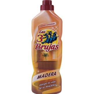 Limpiador concentrado para madera botella 1 l - Las 3 Brujas