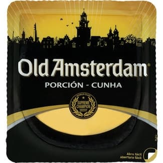 Carácter Intenso queso gouda viejo elaborado con leche pasteurizada de vaca cuña 200 g - Old Amsterdam