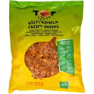 Cebolla frita crujiente deshidratada envase 200 g - Top Taste