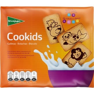 Cookids galletas de desayuno paquete 600 g - El Corte Ingles