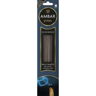 Ambientador mikado aroma Palo Santo envase 20 unidades - Ambar