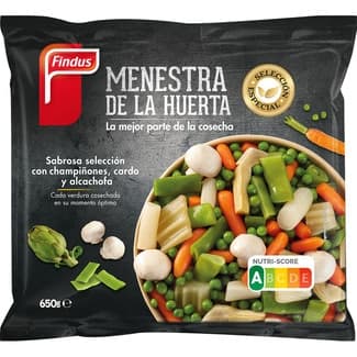 Menestra de la huerta bolsa 650 g - Findus