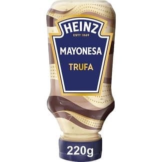 Mayonesa trufa rica & cremosa sin gluten y sin lactosa envase 220 ml - Heinz