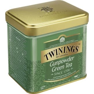Té verde Gunpowder a granel lata 100 g - Twinings