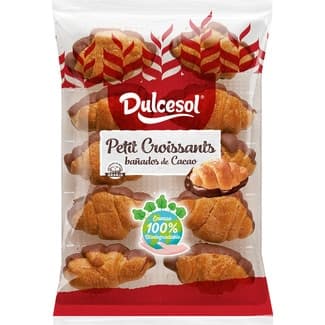 Petit croissants al cacao bolsa 150 g - Dulcesol