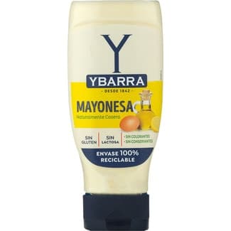 Mayonesa sabor casero sin gluten y sin lactosa envase 400 ml - Ybarra