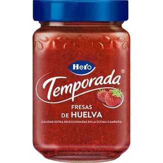 Mermelada de fresas de temporada de Huelva frasco 350 g - Hero