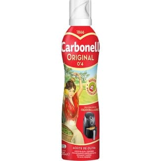 Aceite de oliva suave 0,4º Original para plancha y horno spray 200 ml - Carbonell
