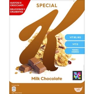 Cereales de desayuno con chocolate con leche paquete 335 g - Kellogg's Special K