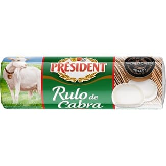 Queso francés de rulo de cabra elaborado con leche pasteurizada envase 180 g - President