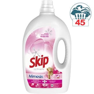 Detergente líquido Ultimate Mimosín botella 45 dosis - Skip